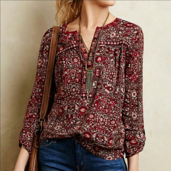 Anthropologie Tops - Anthro One September mataura top EUC